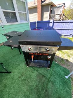 Blackstone griddle  with built in air fryer