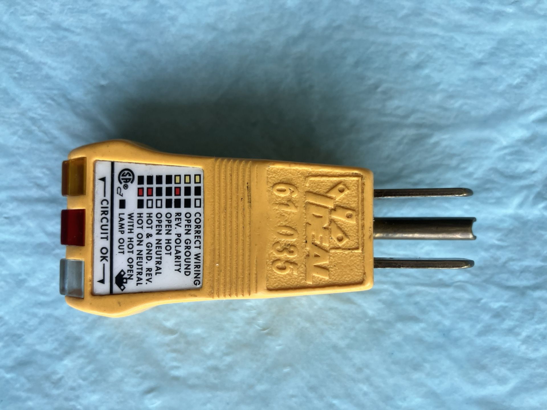 Ideal 61-045 Check Circuit Tester 120 V AC Heavy Duty Like New