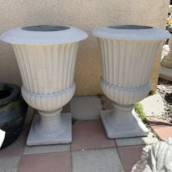 New Flower Pots Made Out Of Cement Perfect Gift 🎁 