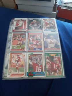 18 San Francisco 49ers football cards