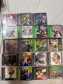 PS1 PlayStation 1 Game Lot 20 Games - Final Fantasy, Spider-Man 2, Chrono Cross, X-Men