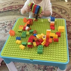 Toy Lego Table Set 