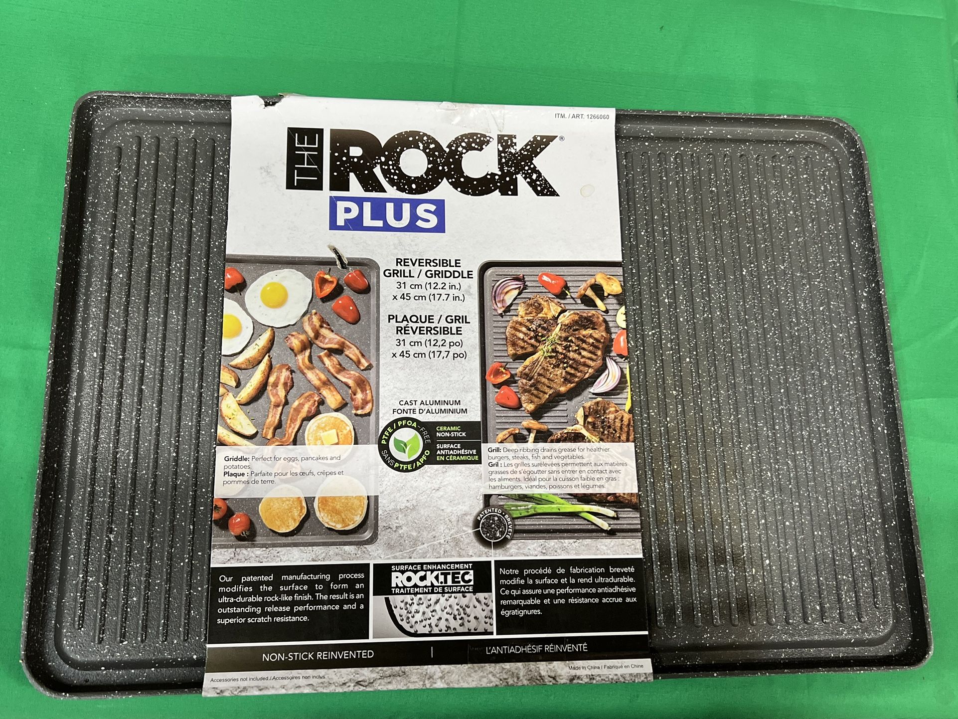 The Rock Reversible Grill/Griddle