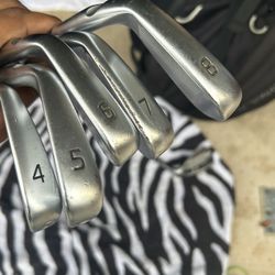 2021 Ping R- Stiff- X Forged I59 4-8 Iron