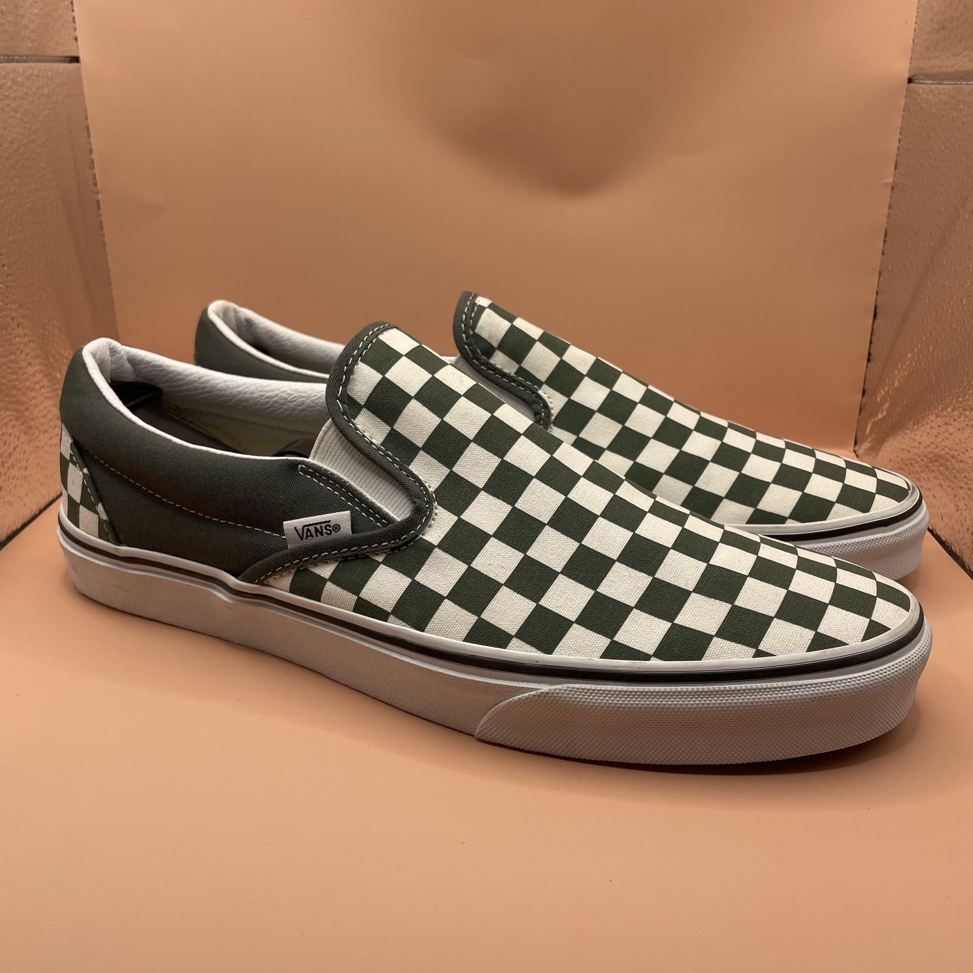 Vans Slip On Size 12 Forest Green
