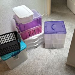 Assorted Organizations Containers 