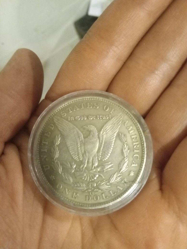 Authentic 1885 Morgan Dollar Minted In Carson City