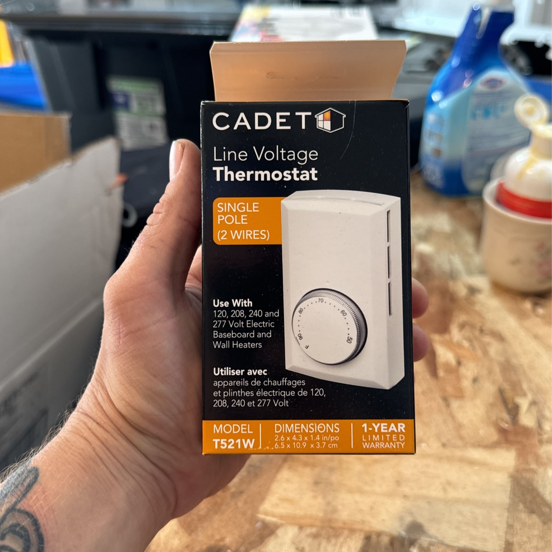 Cadet Thermostat