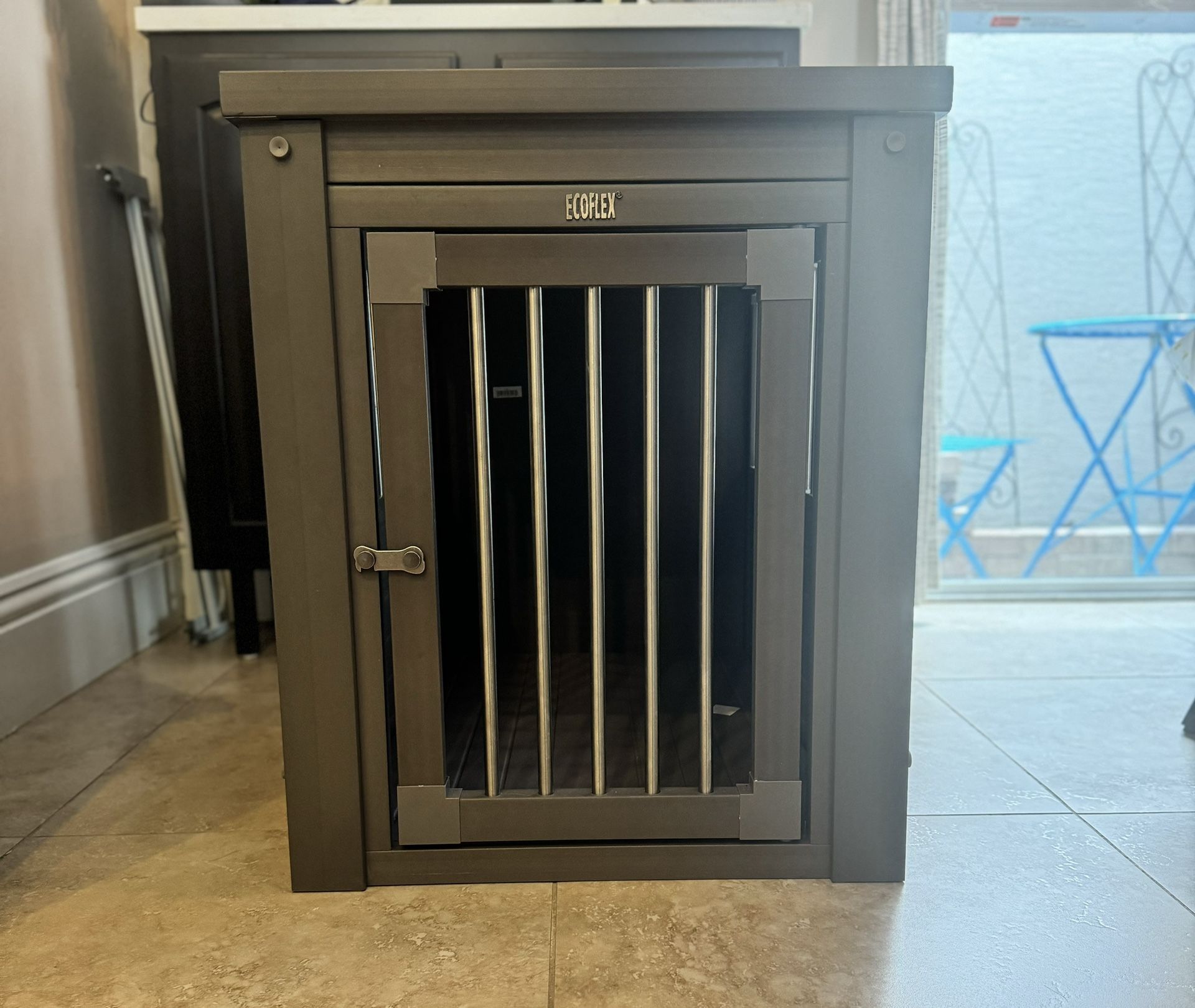 ecoFLEX Single Door Furniture Style Dog Crate & End Table for Sale in