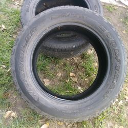 275/55R20 Pair Of Wrangler Tires 