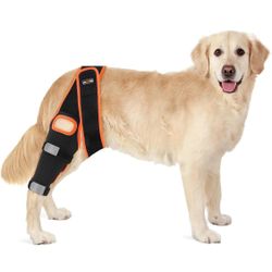 Dog Knee Brace Leg Braces with Side Stabilizers for Dogs Support for Torn ACL CCL Hind Leg, Knee Cap Dislocation, Cruciate Ligament Injuries, Patella 