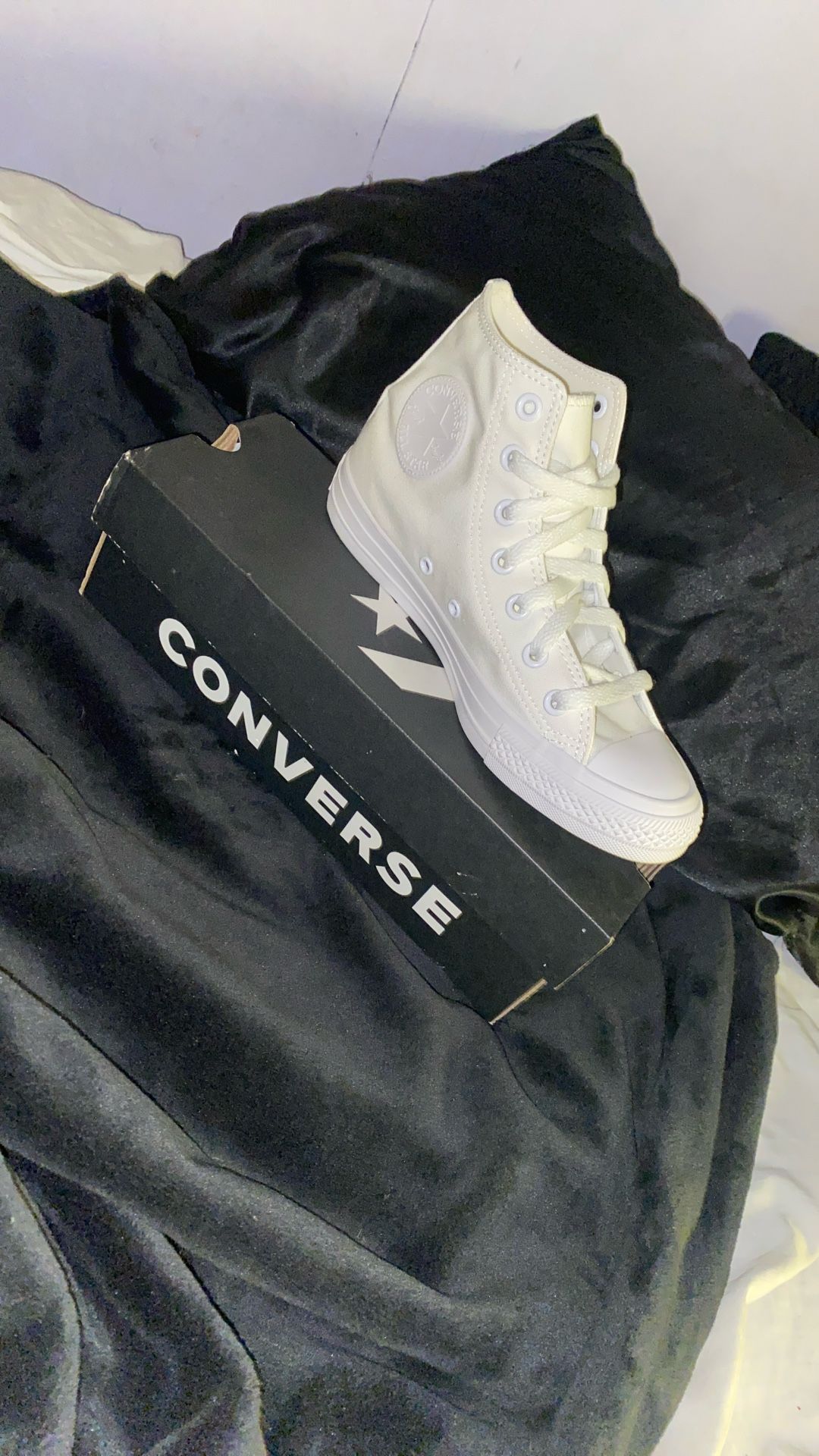 White Converse