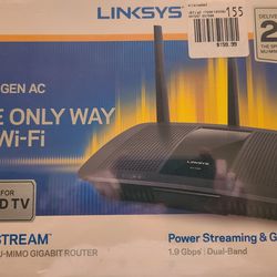 Linksys EA7500 Dual-band Wi-Fi Router For Home (Maxstream AC1900 MU-Mimo Fast Wireless Router