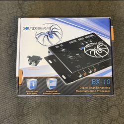 Soundstream Bass Epicenter BX-10 Processor Comes With Bass Knob