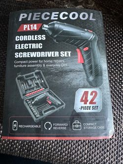 Piececool PL14 Cordless Electric Screwdriver Set