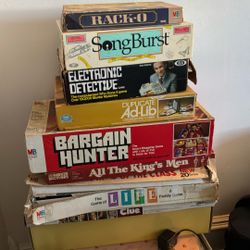 Stack Of Vintage Games