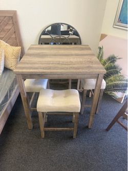 Dining table with 4 chairs