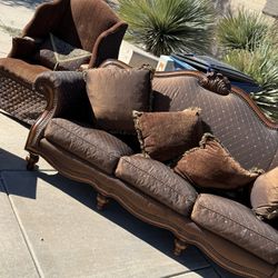 Couch With Side Chair