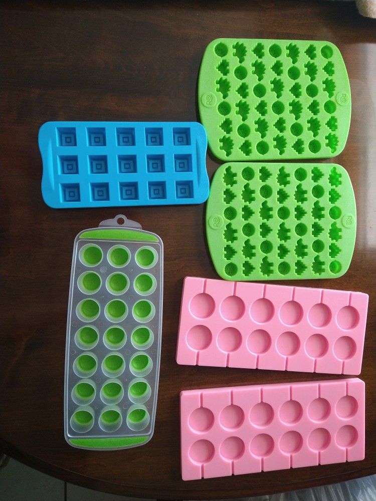 Silicone Molds For Gummies And Lollipops