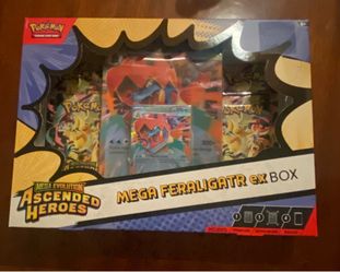 Pokémon mega feraligart ex box
