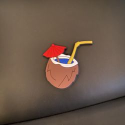 Bogg bag charm/ bit coconut drink on vacation