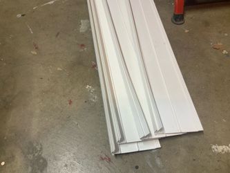Vinyl 6x6x10ft post wrap/sleeve.
