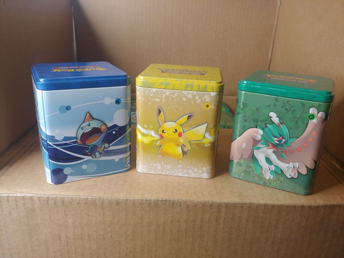 FORTY FOUR EMPTY Pokemon Tins for Sale in Maple Valley, WA OfferUp