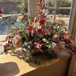 Large Artificial Floral Arrangement