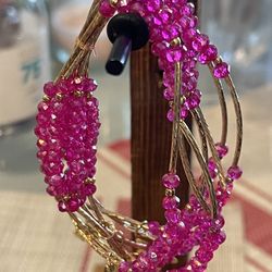 Semanario de pulceras de crystal