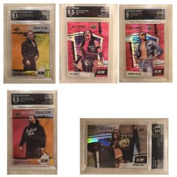AEW Graded Cards Wrestling Cards WWE Wwf WCW Ecw Ufc