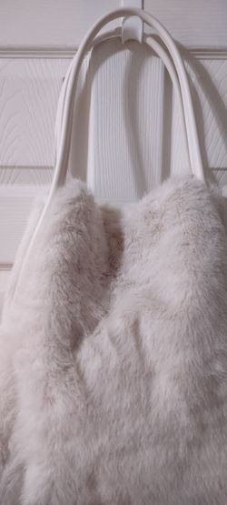 Victoria Secret 15x15 Large Furry Purse