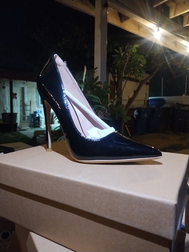 Stiletto Heels Black