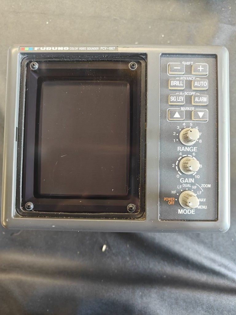 Furuno FCV667 Color Fish finder Depth Sounder
