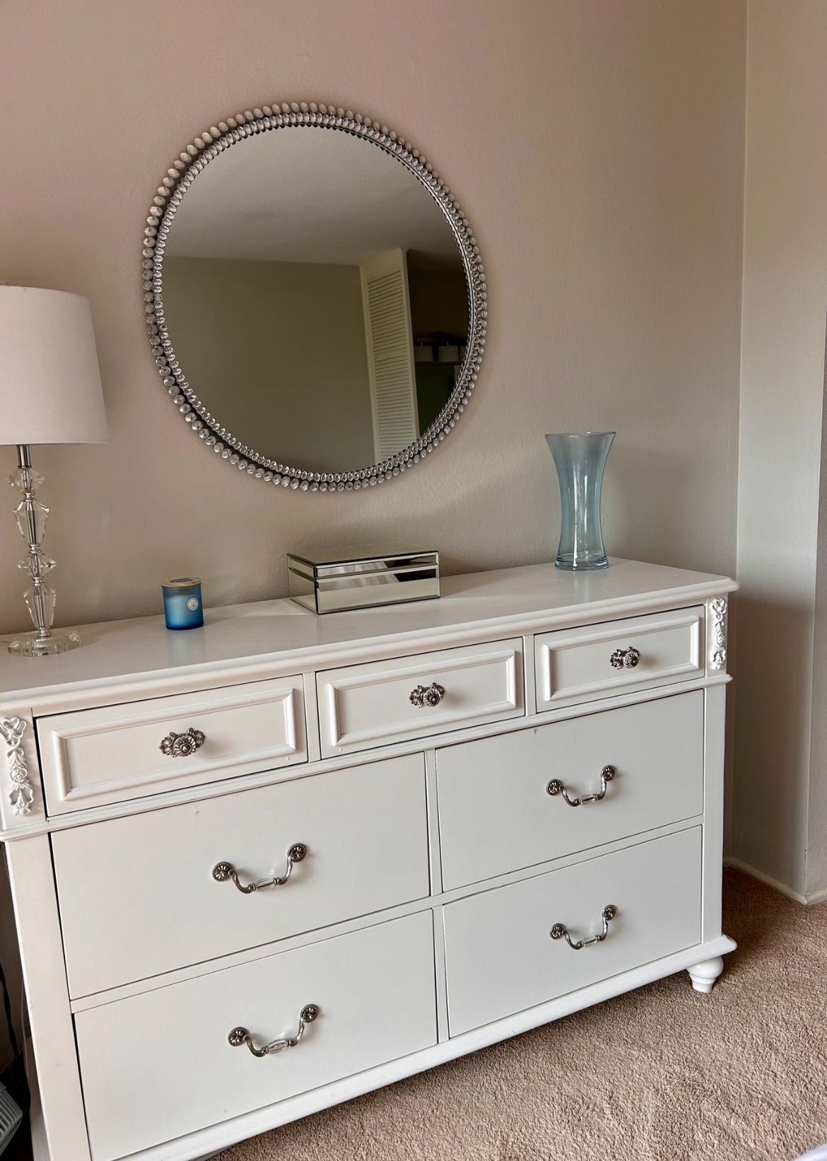 ✨ Picket House “Annie” 7-Drawer White Dresser – Excellent Condition!