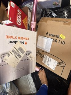 NEW solo Stove STAND And LID just Lid And Stand 