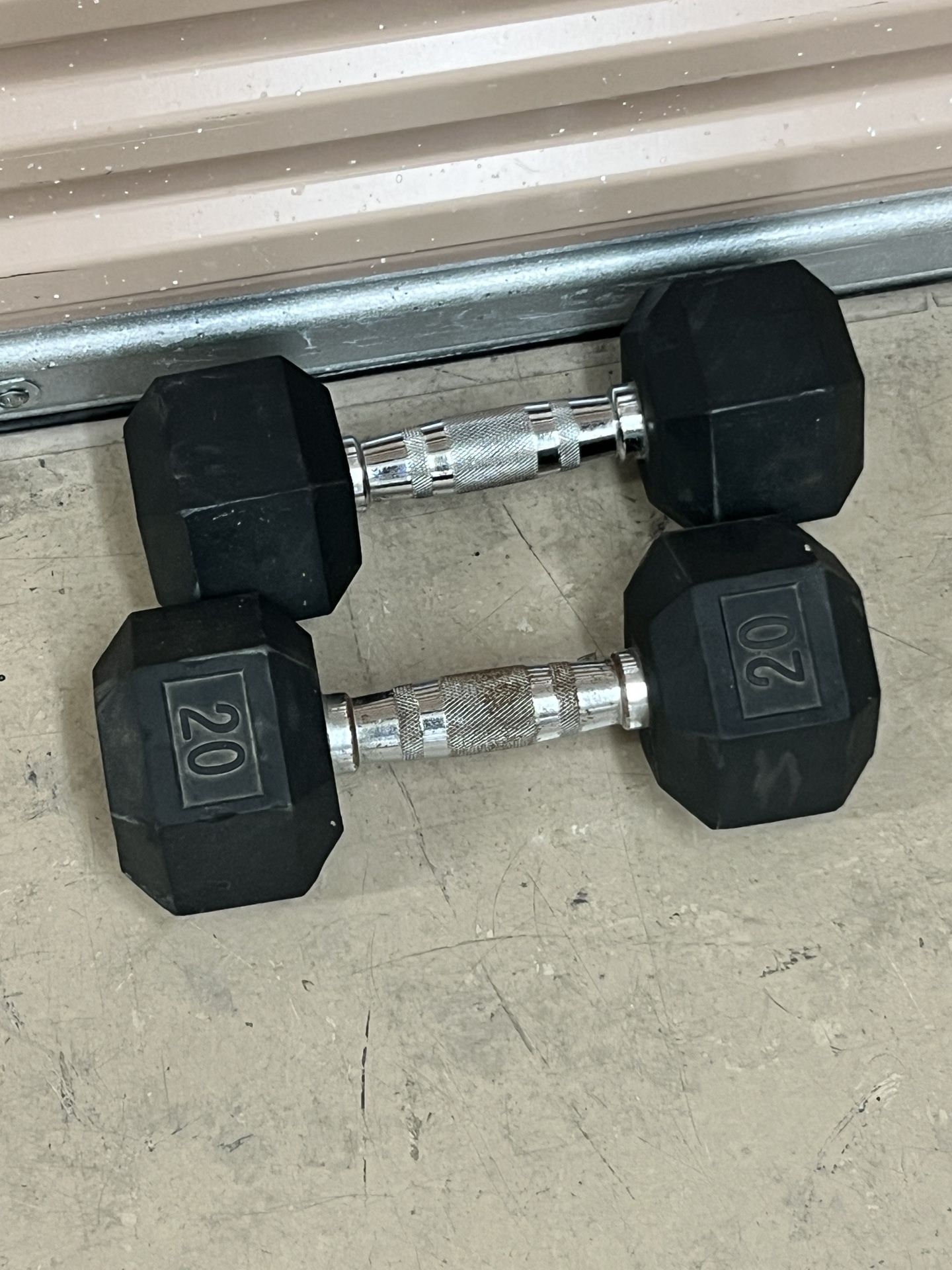 dumbbells / Mancuernas 20 Lbs