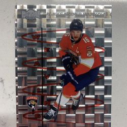 2024-25 Skybox Metal Universe Hockey Florida Panthers WEAVING Aleksander Barkov SSP 1:100