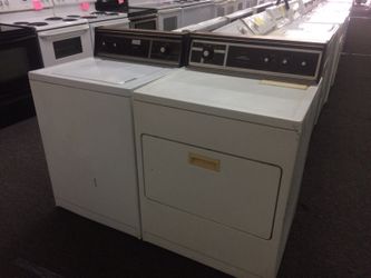 Washer and dryer set