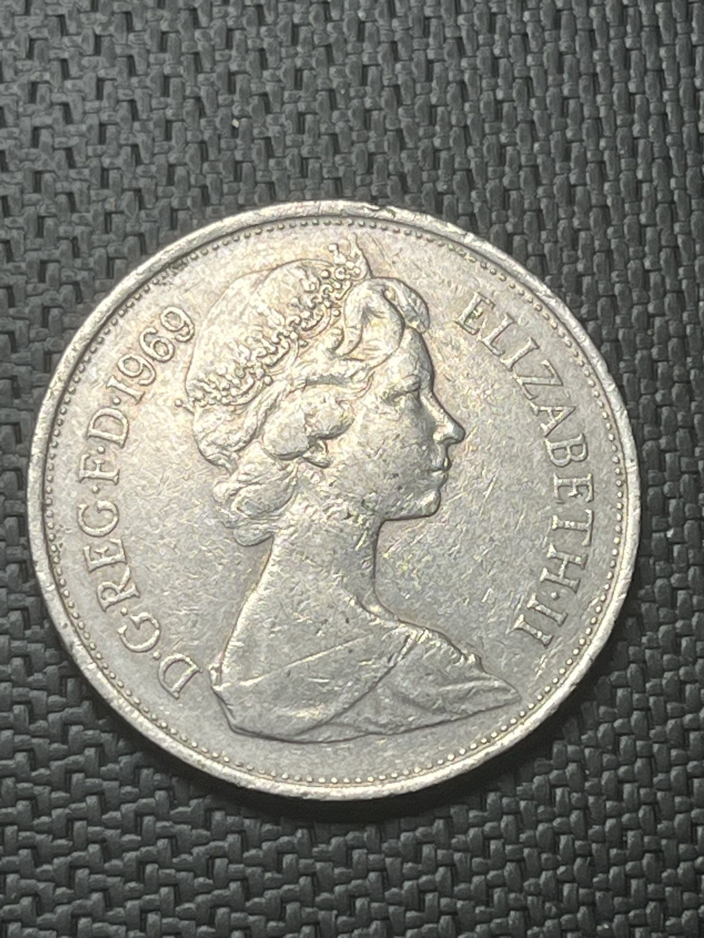 1969 Ten Pence Coin 