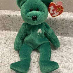 Beanie Baby “Erin” St. Patrick’s Day Bear 