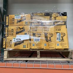 Dewalt 20V XR Nailers Pallet