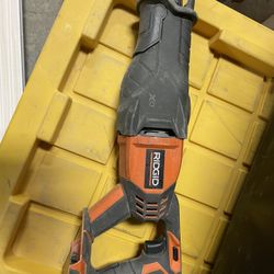 Ridgid 18v Sawzall