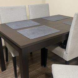 Dining Table With 4 Chairs
