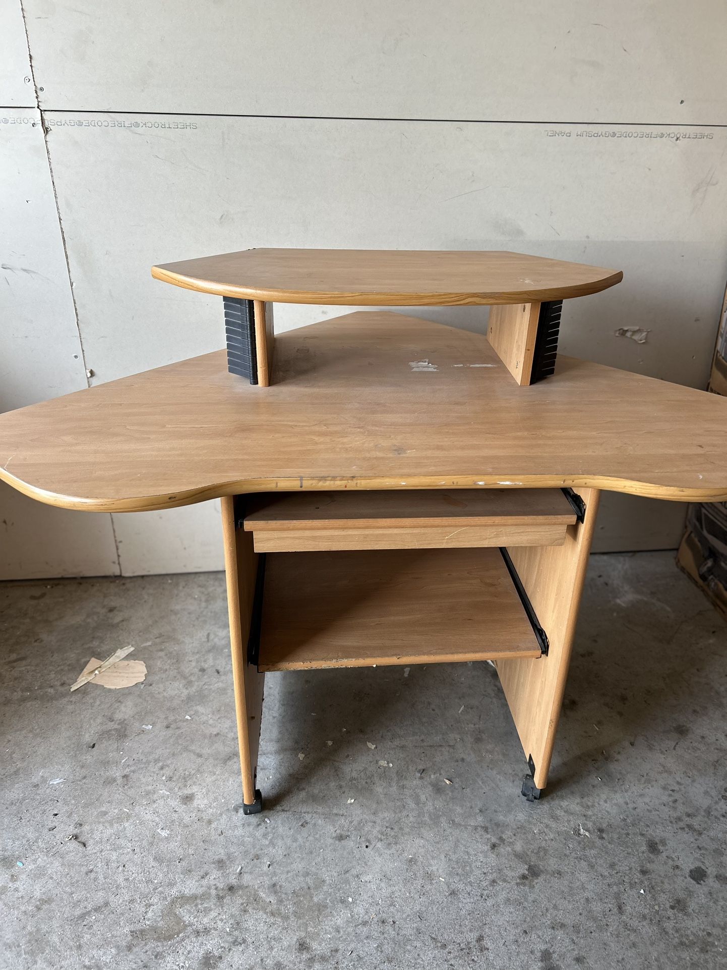 Corner Desk Table Set