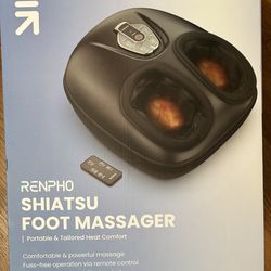 NIB Renpho Shiatsu Foot Massager
