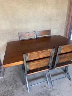 Ashley Furniture Dining Table With 4 Chairs