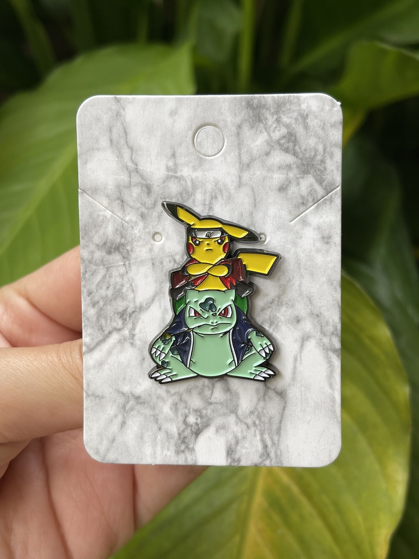 Pikachu X Bulbasaur Pokemon Naruto Pokemon Pin