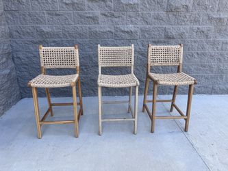Wooden Counter Stool