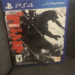 PS4 Godzilla (PlayStation 4) Rare Complete Game