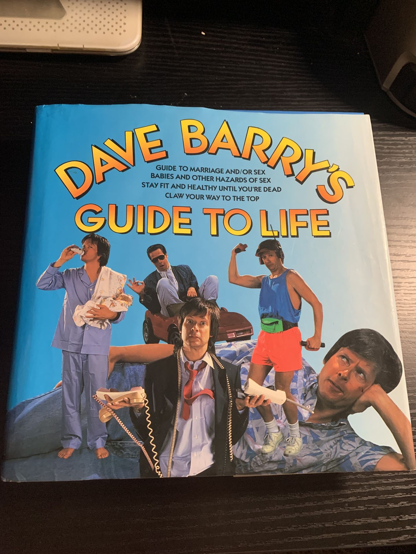 $5 Dave Barry's Guide to Life 1991 Hardcover - Four Useless Books In One Volume